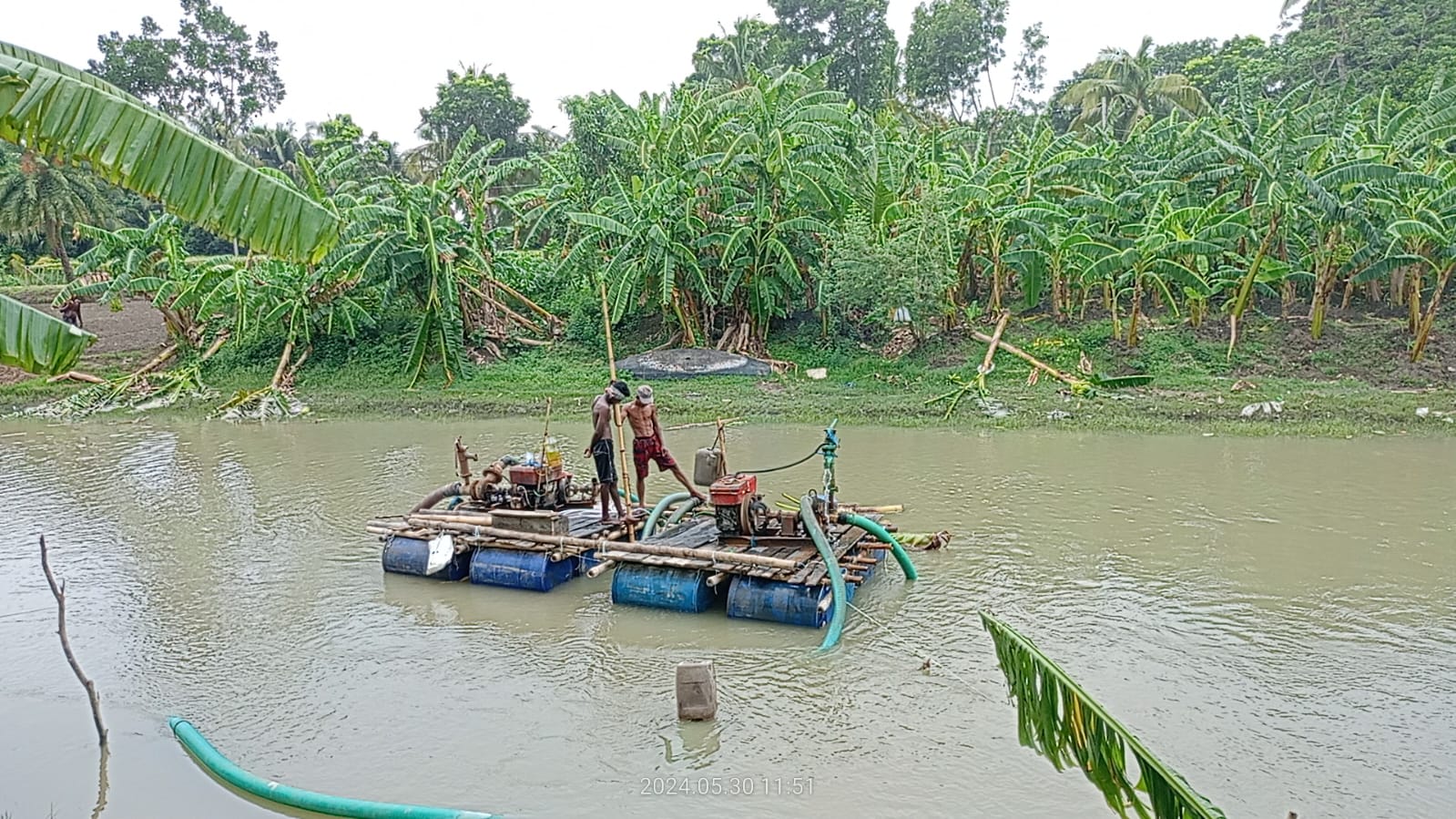 তালায় অবৈধভাবে বালু উত্তোলন বন্ধ করে দিয়েছেন উপজেলা সহকারী কমিশনার